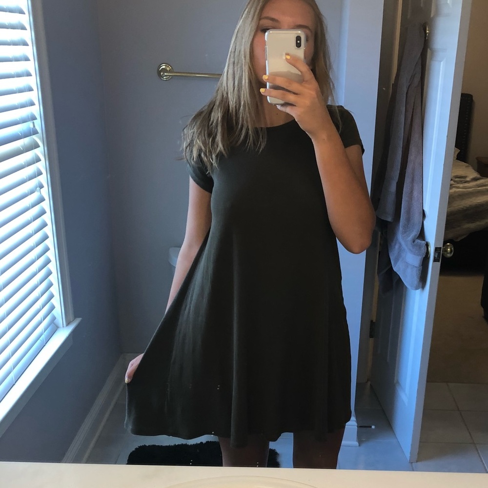 Army Green Dress